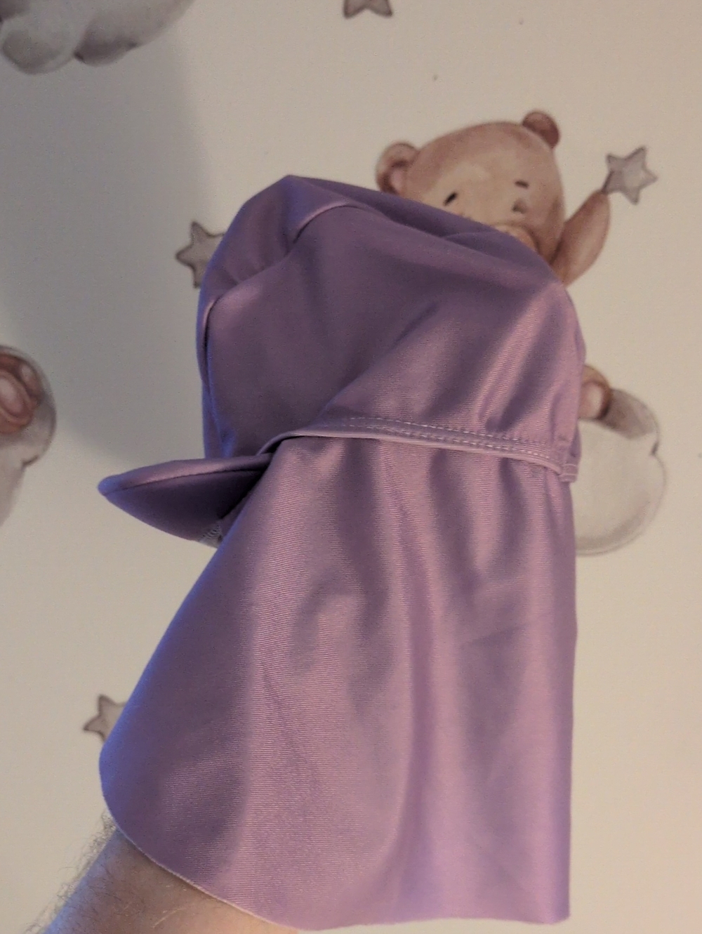 5/$25 Lilac Protective Sun Hat with Neck Flap